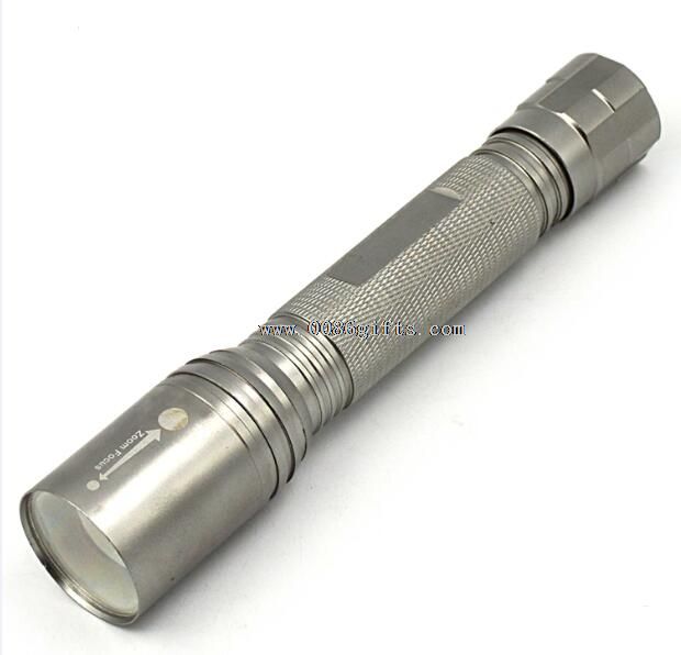 linterna de aluminio