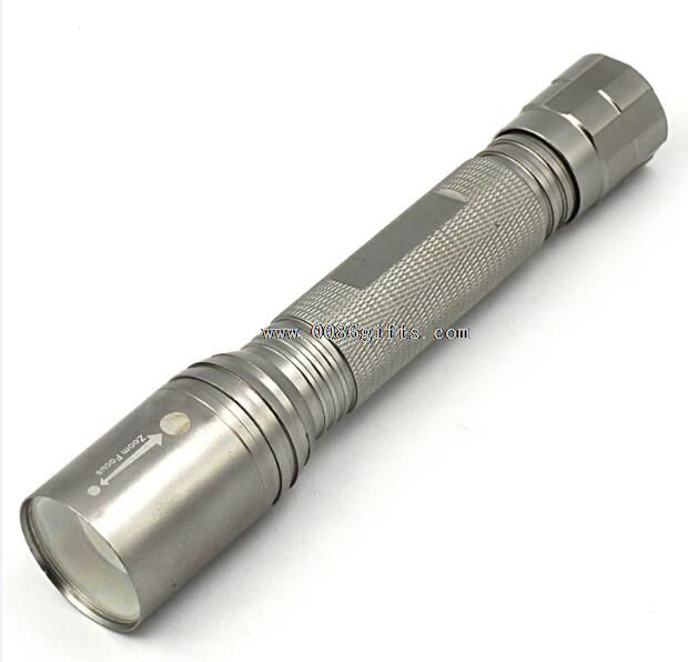 aluminum flashlight