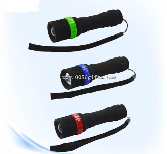 plastic LED flashlight