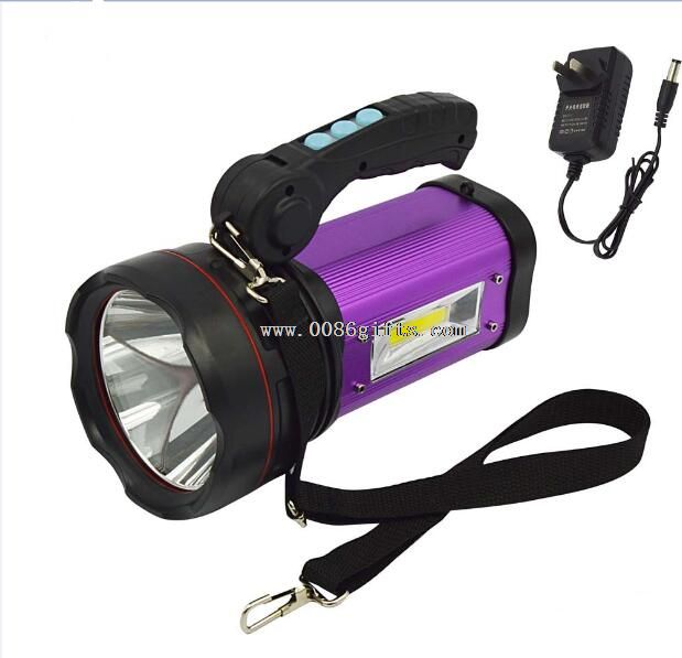 Rechargeable battery 7000mAh 1km rang torch light