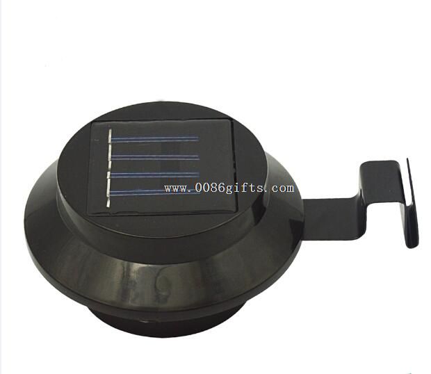 1 LED plastic solar garden light