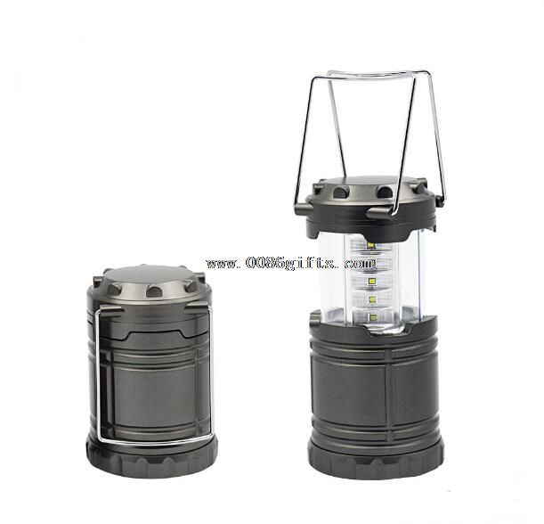 15 LED SMD dobrável camping lanterna led