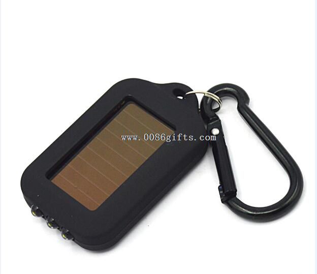 3 LED torcia solare