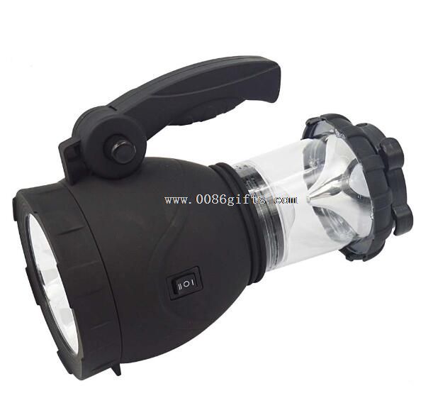 8 LED plastic hanging lantern