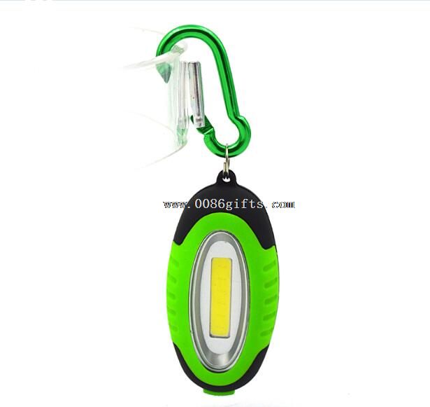 led bright light plastic keychain
