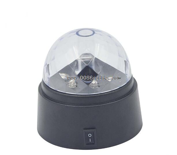 LED-crystal magic ball lys