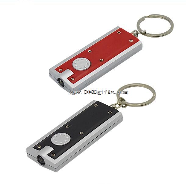 مینی پلاستیکی رهبری نور keychain