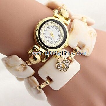 Biżuterii mosiądz Dazzle dizajnerski zegarek dla kobiet