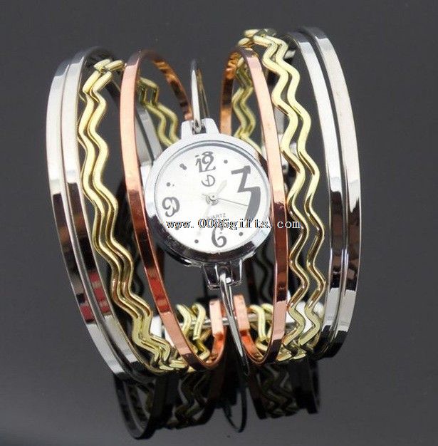 Damen-ausgefallene Quarz-Armbanduhr