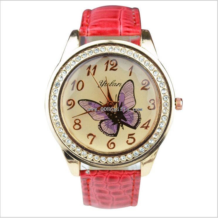 leather strap women watches