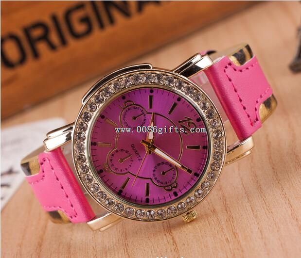leather watch for lady