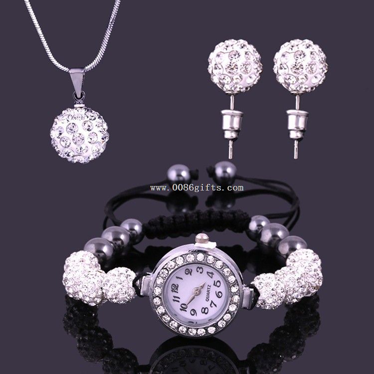 Reloj colgante/pulsera / pendiente Jeweley conjunto