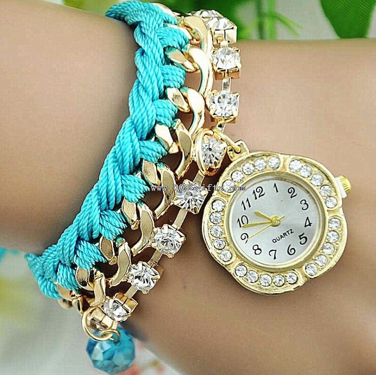 Femmes robe marque Quartz montres