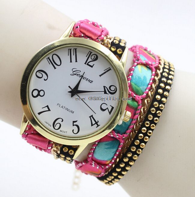 mujer reloj de pulsera