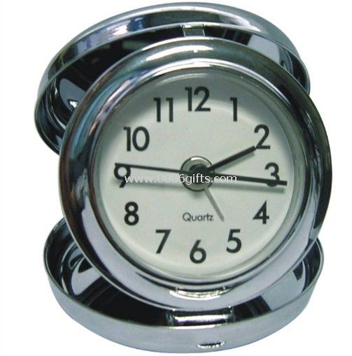 Relógio despertador de bolso metal