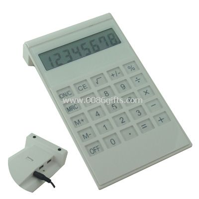 Calculator w/4 port USB HUB