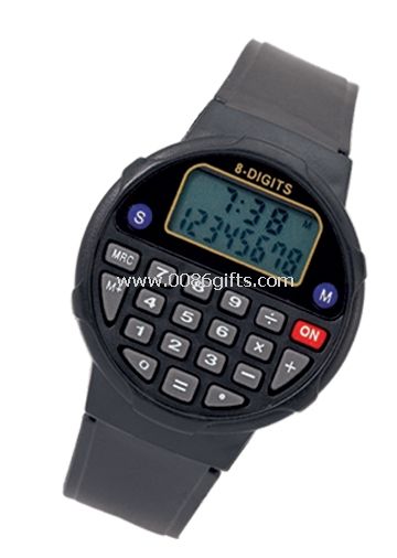 Zegarek LCD Kalkulator