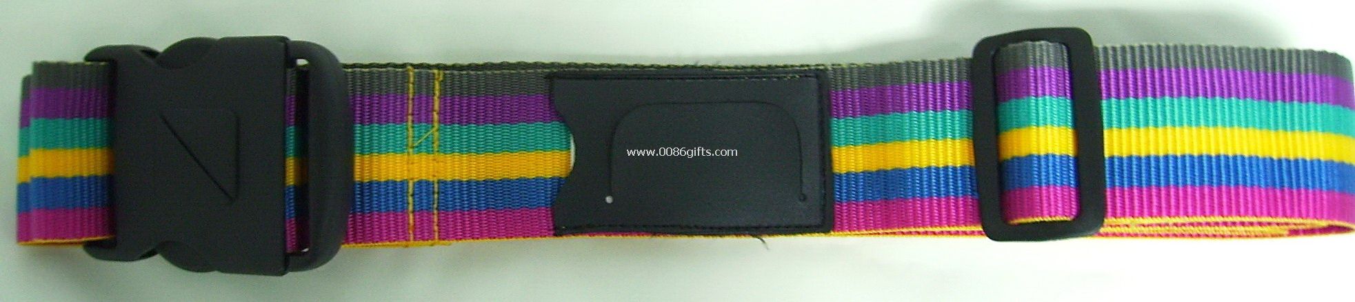 Colorful luggage belt