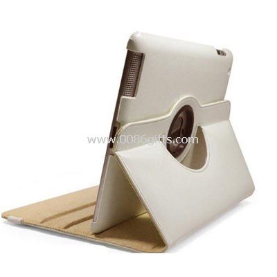 360 degree rotating leatherette case for iPad