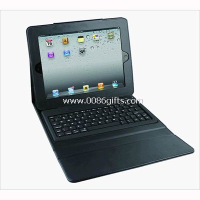 Blue tooth keyboard for iPad1,2,3 with Leather sheath