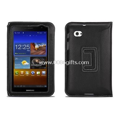 Leatherette case for Samsung galaxy P6200
