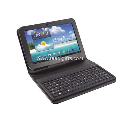 Silikon Bluetooth keyboard tilfelle arbeide for 8.9 tommers Sumsung galaksen