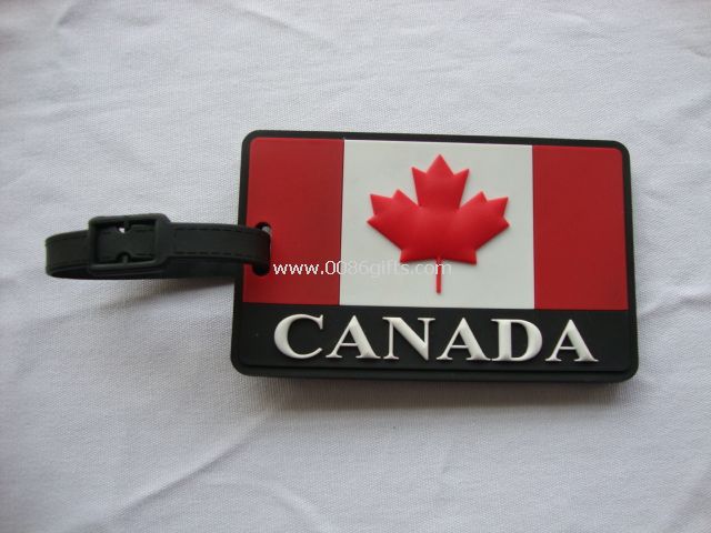 Étiquette de bagage de Canada