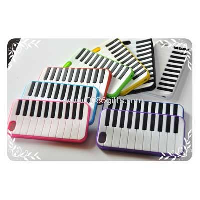 Funda de silicona piano para iPhone 5