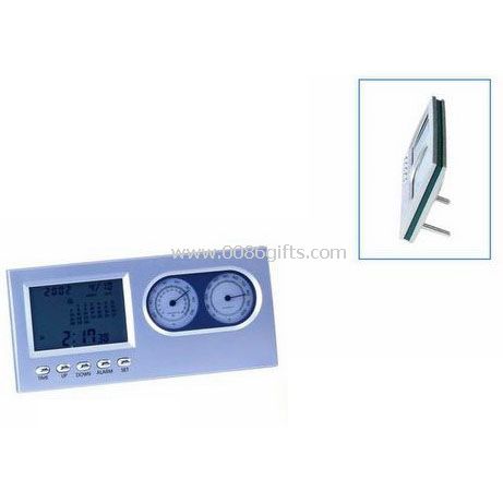LCD-THERMOMETER UHR MIT KALENDER