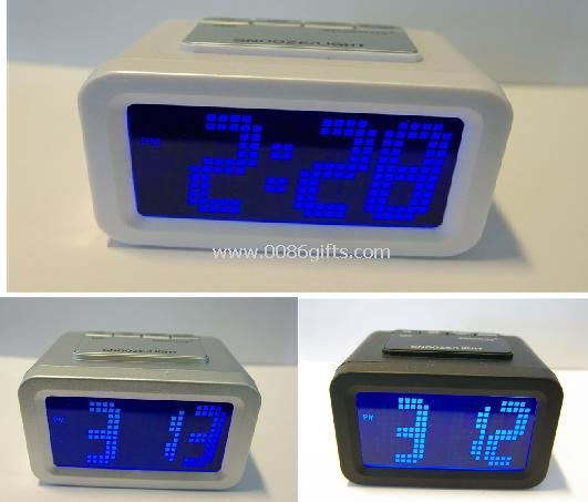 Inteligentní LCD hodiny