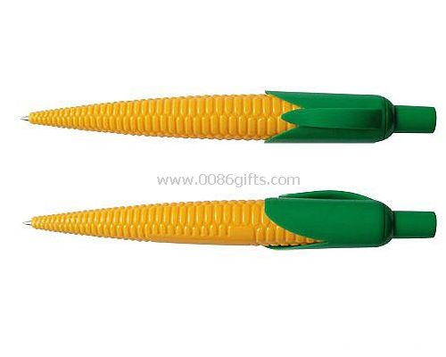 Corn shape ball pen