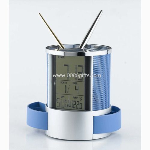 Pen Holder Clock