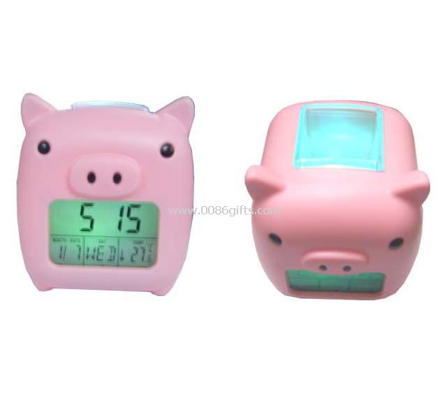Horloge de cochon