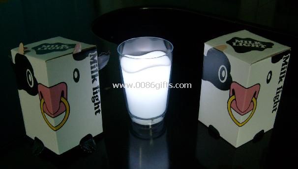 Luz de taza de leche promoción