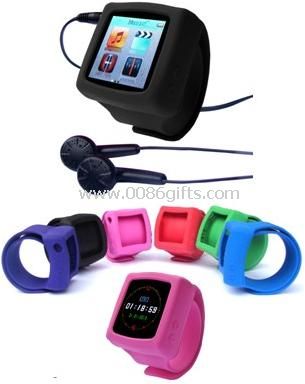 Silicone MP4 watch