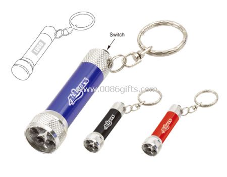 5 LED lampe de poche porte-clés