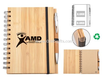 Notebook de bambu ECO