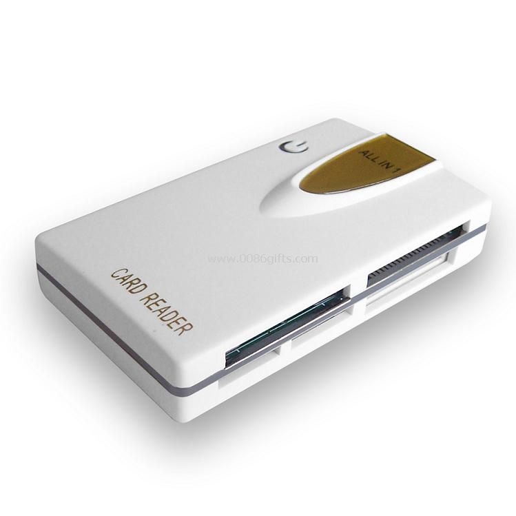 Plastic all in one card reader