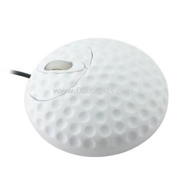 Forme de boule de golf souris