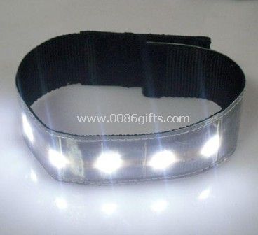 led reflective arm band light