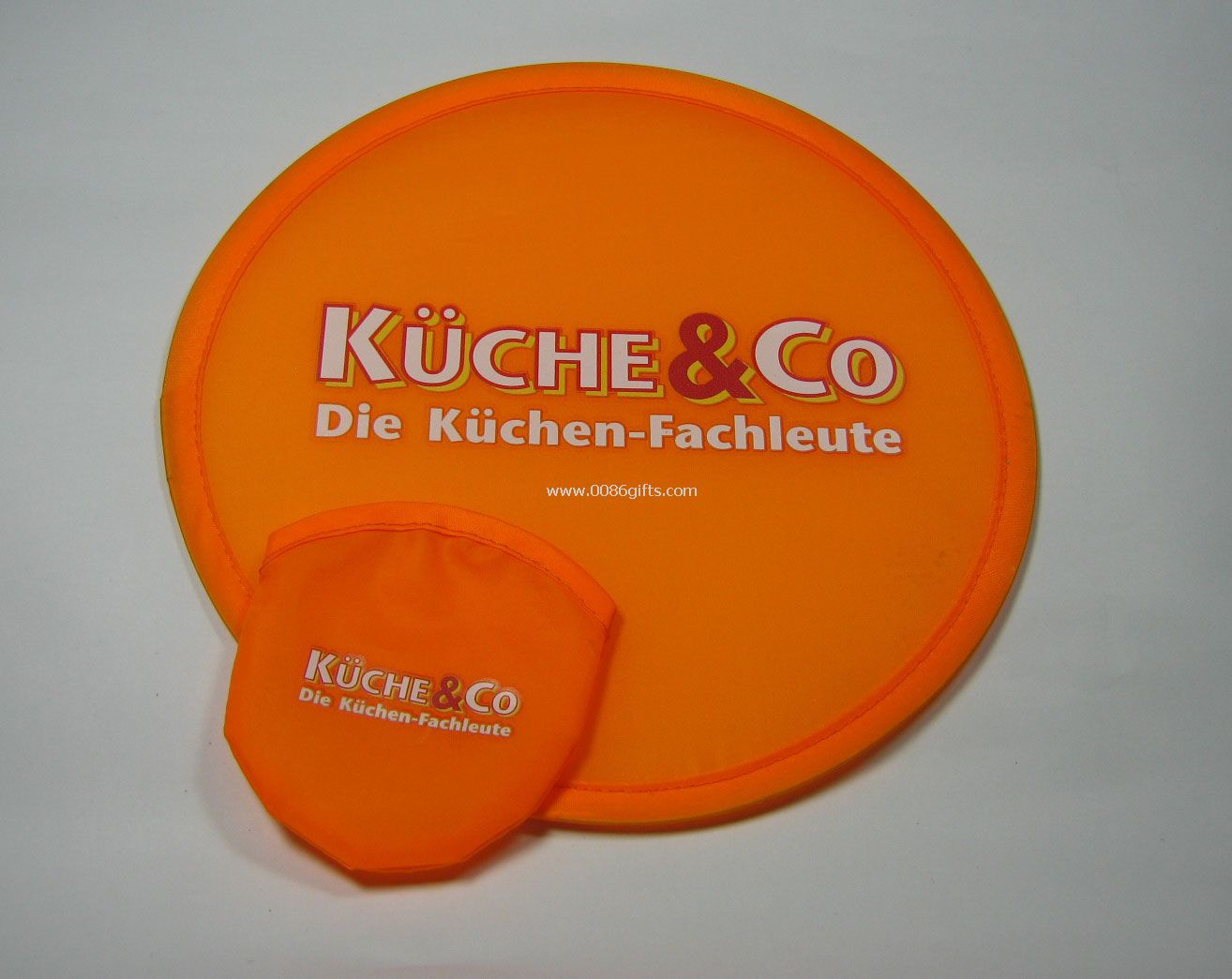 frisbee pieghevole con Logo stampato