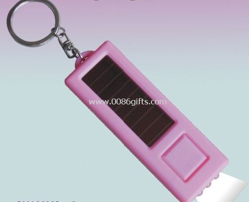 solar light keychain