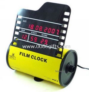 Werbe-Film-Uhr