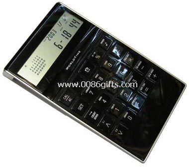 Calculator with Clock