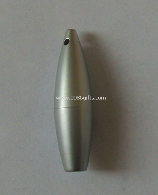 Light Keychain Bullet shape