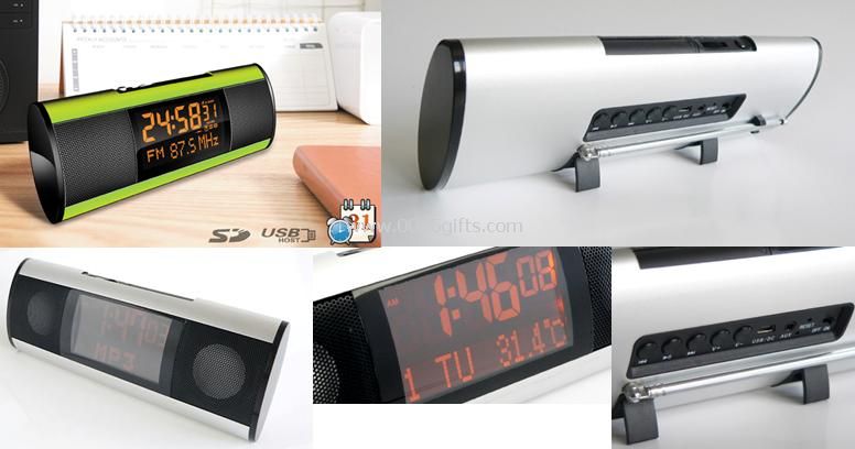 Mini Hifi Speaker with Clock