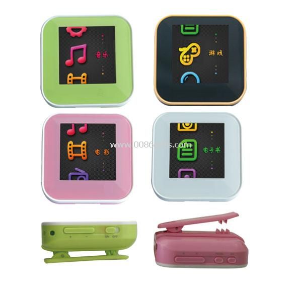 Portable Media Player with Belt Clip