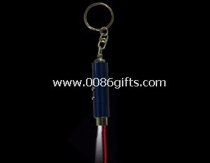Laser and LED keychain