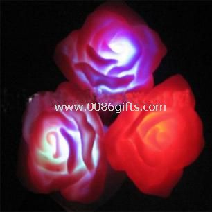 Bougie LED fleur