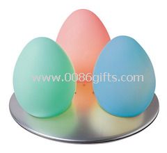 3pcs Rechargeable moodlight egg